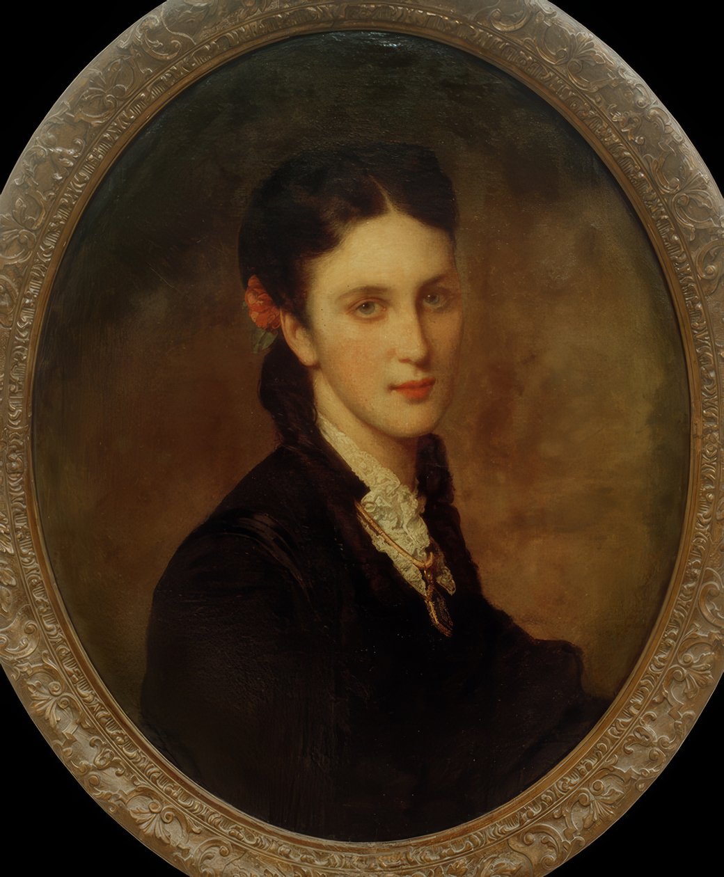 Retrato de Caroline von Liebieg, 1868 de Heinrich von Angeli