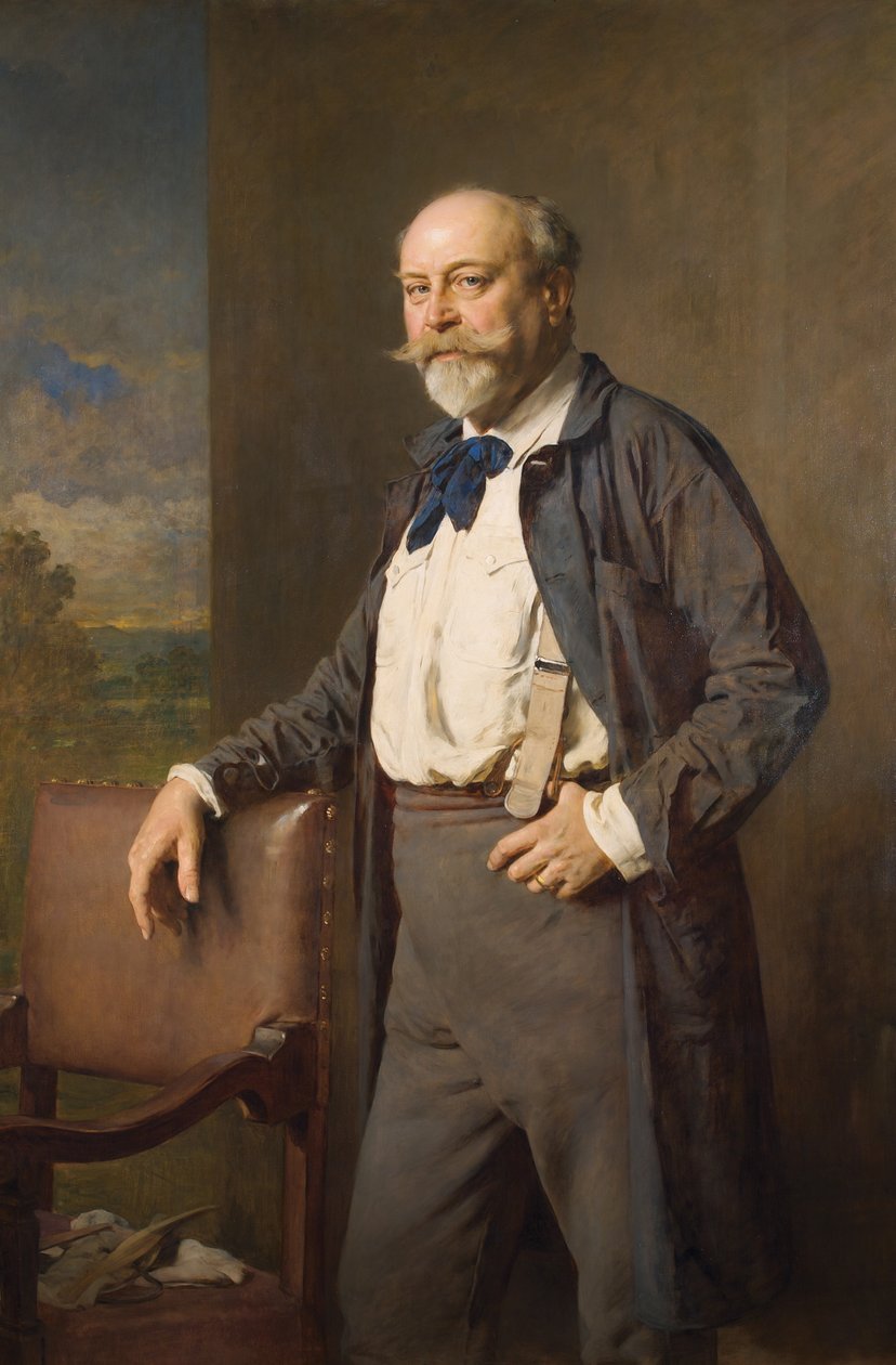 O escultor Rudolf Weyr de Heinrich von Angeli