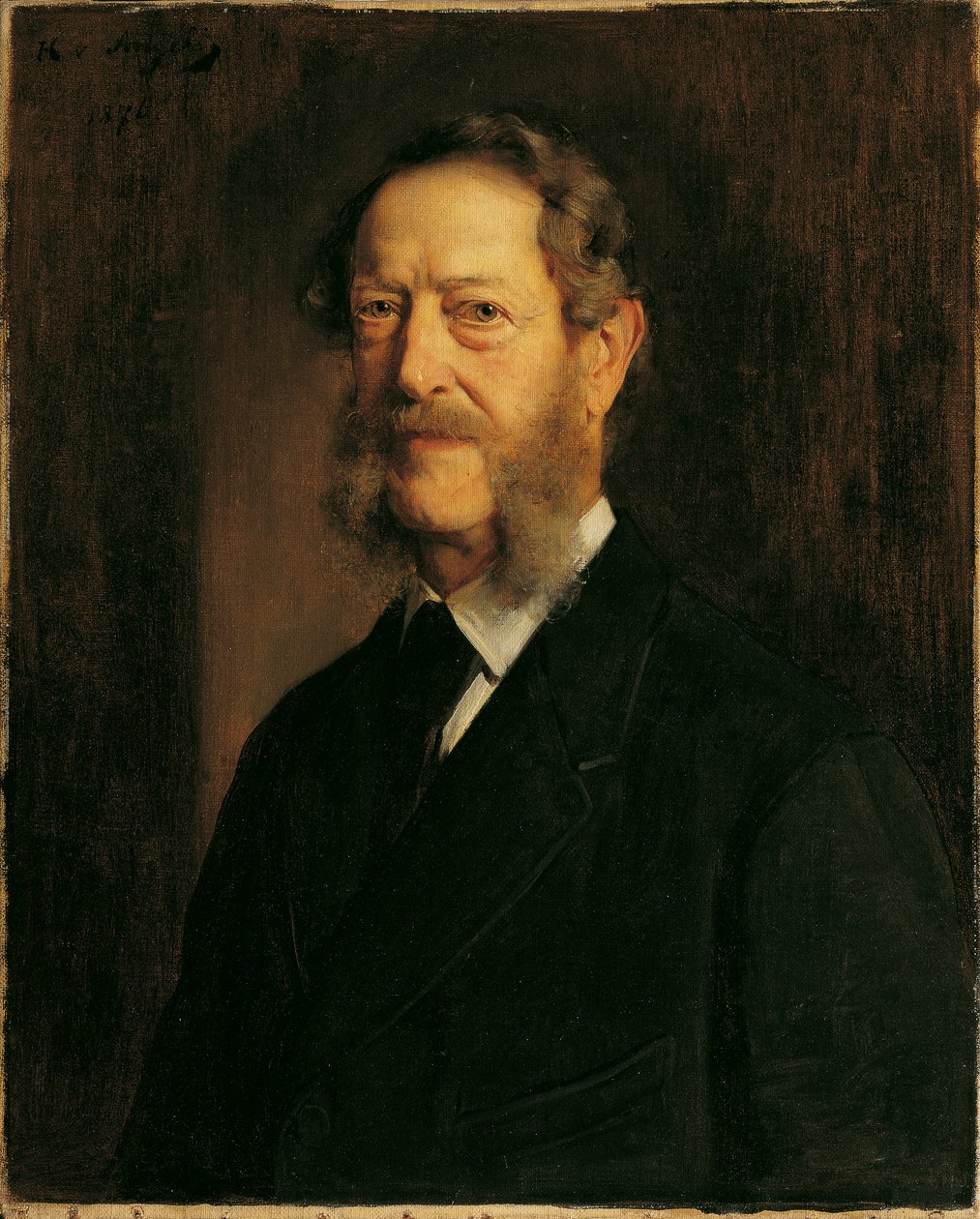 O poeta Anastasius Grün (alias Anton Alexander Graf von Auersperg) de Heinrich von Angeli