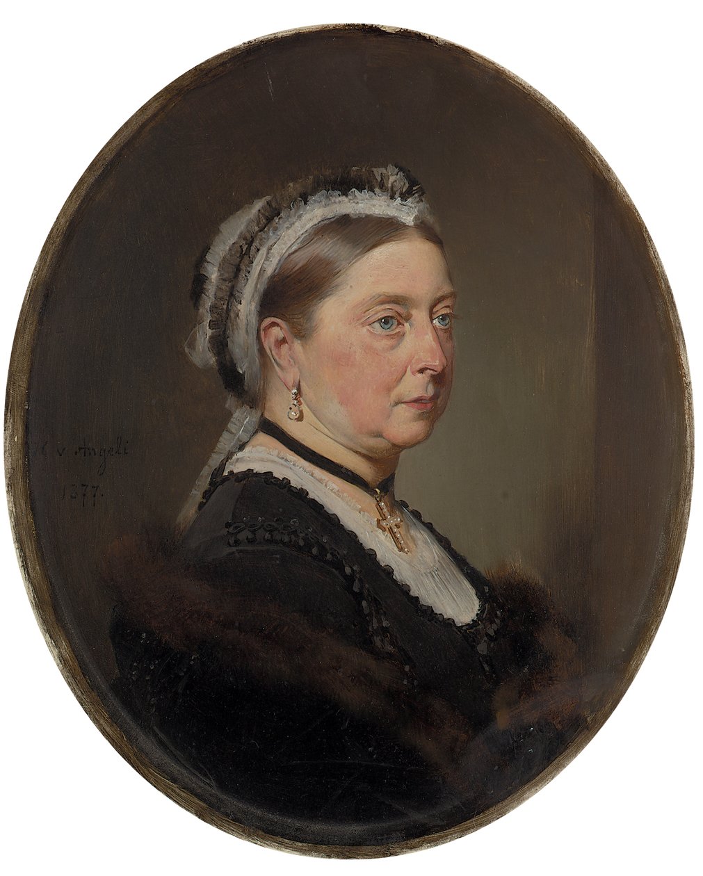 Rainha Vitória, 1877 de Heinrich von Angeli