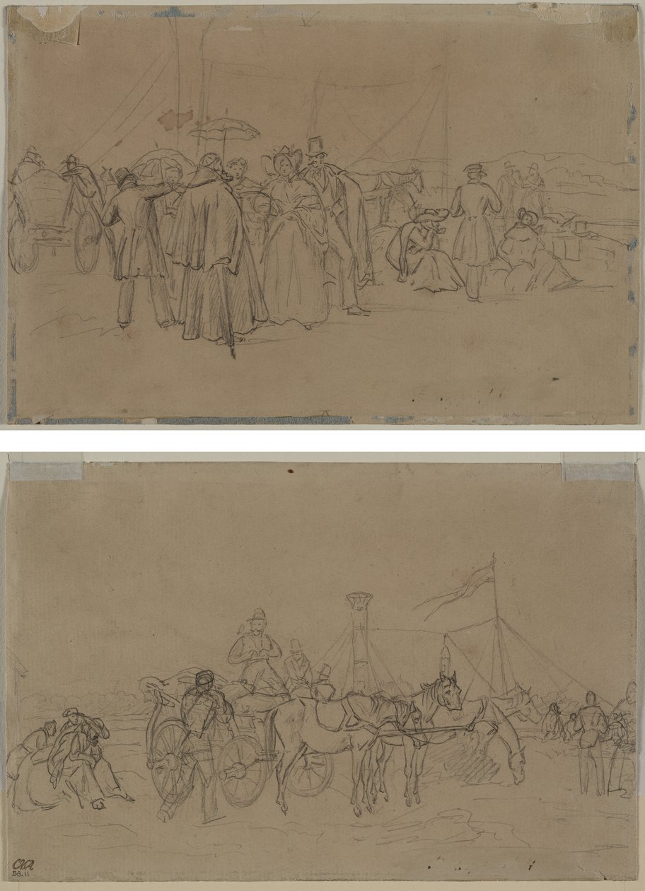 Passageiros do Reno Steamer (reto) Passageiros do Reno Steamer (verso) de Heinrich von Mayr
