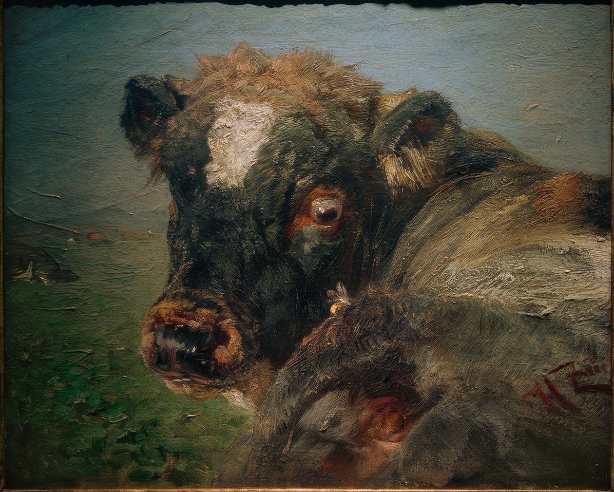 A picada da vespa de Heinrich von Zügel