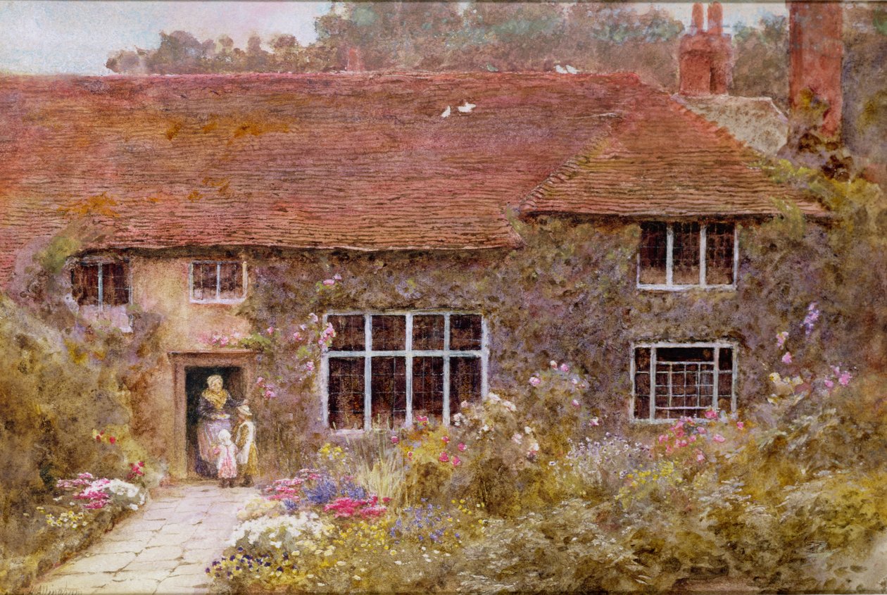 Um, surrey, cabana de Helen Allingham