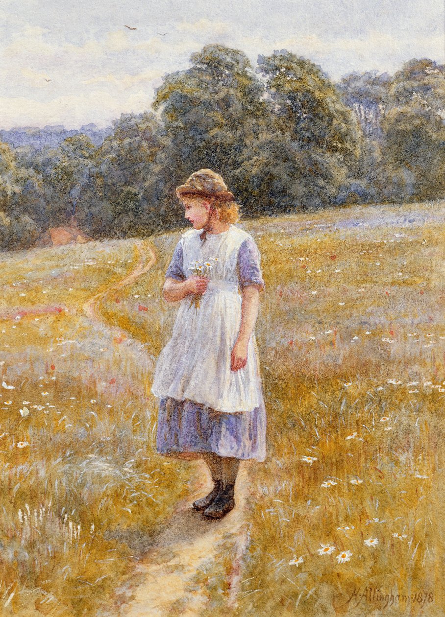 Sonhador, 1878 de Helen Allingham