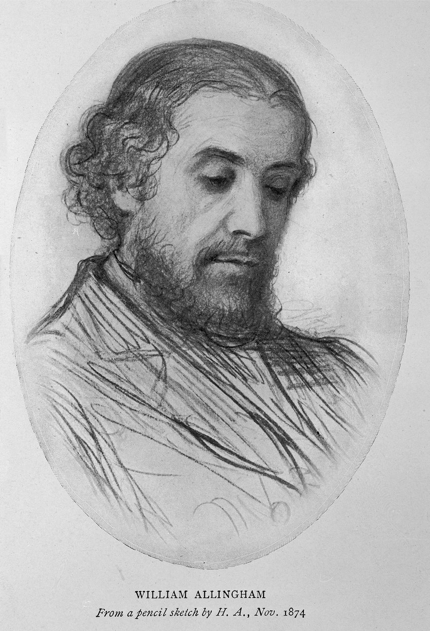 William Allingham, 1874 de Helen Allingham