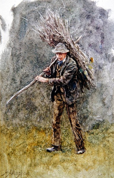 Mestre Hardy, Jardineiro em Witley de Helen Allingham