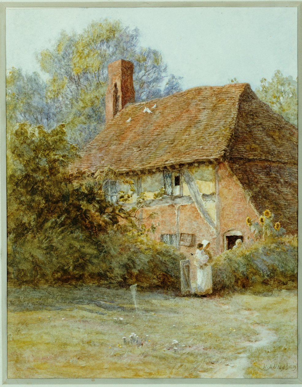 Perto de Westerham, Kent, 1900 de Helen Allingham
