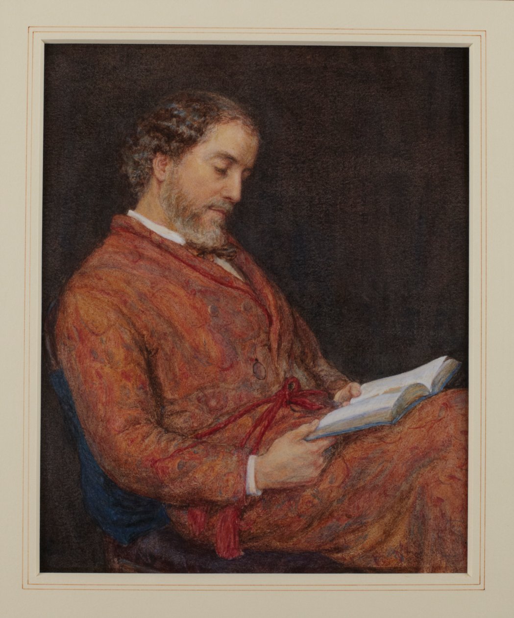 Retrato de William Allingham de Helen Allingham