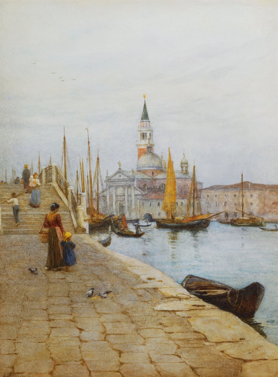 San Giorgio Maggiore de Zattere, Veneza, de Helen Allingham