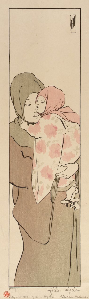 Uma Madona Japonesa de Helen Hyde