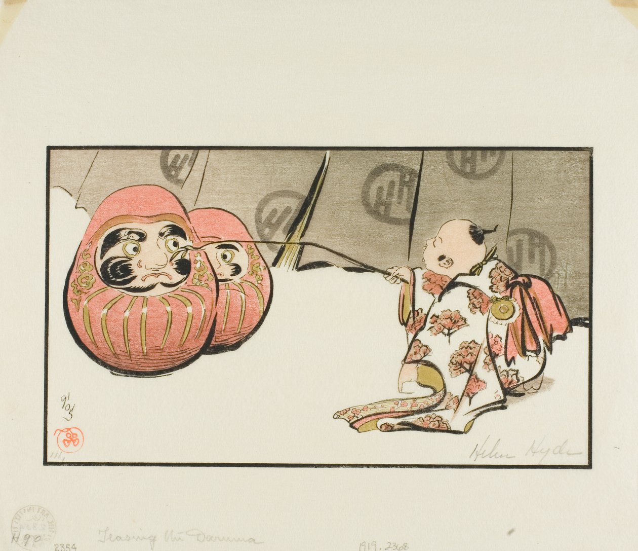 Provocando o Daruma de Helen Hyde