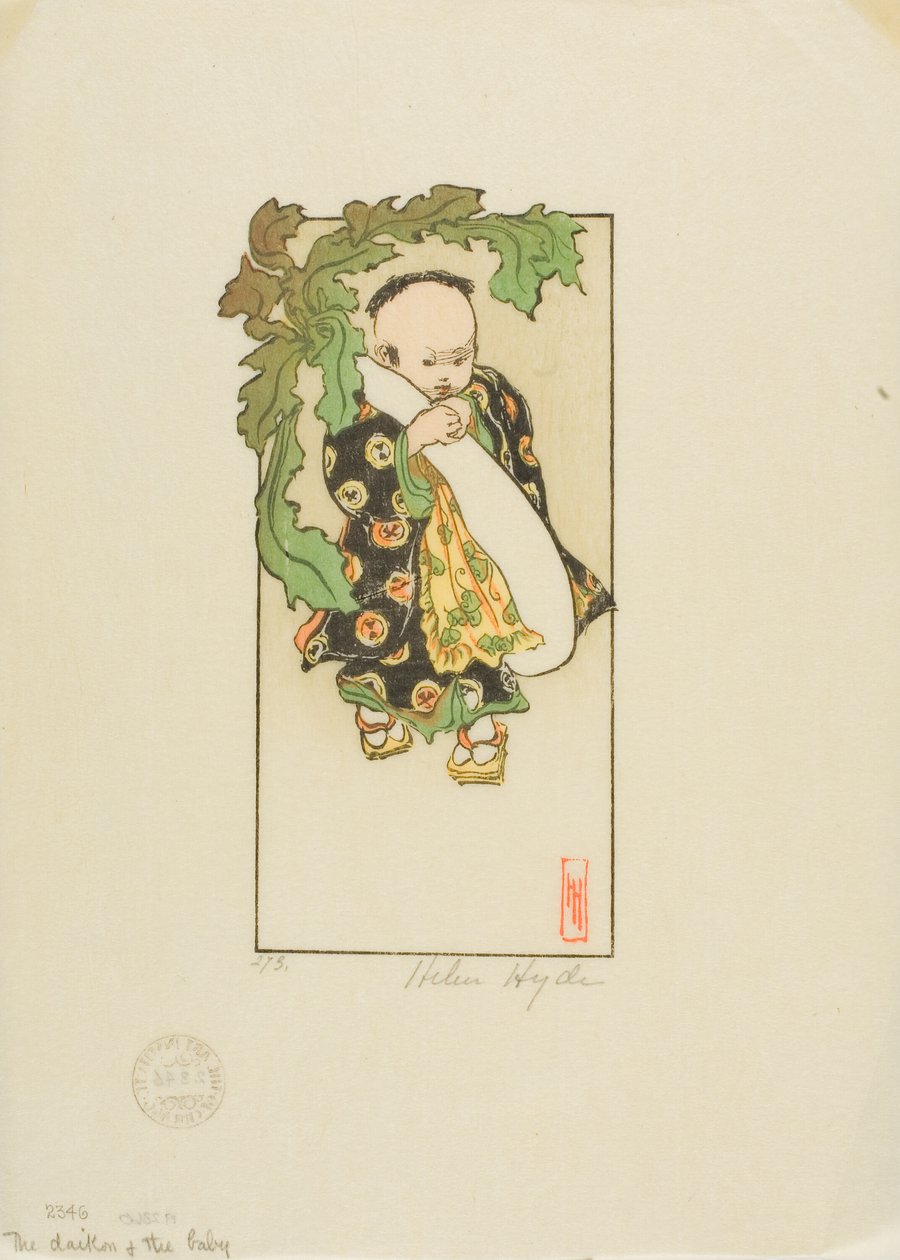 O Daikon e o bebê de Helen Hyde