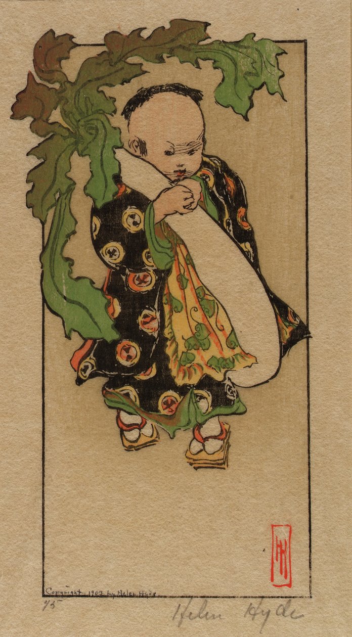 A Daikon e o bebé de Helen Hyde