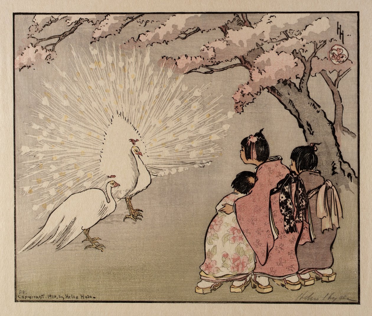 O pavão branco de Helen Hyde