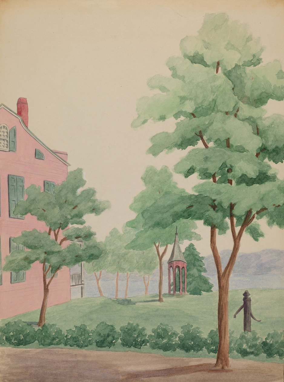 Propriedade Schermerhorn, c. 1936. de Helen Miller
