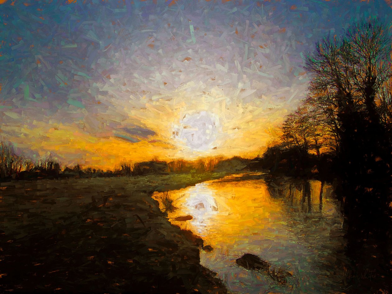 Rio queimado, 2018 de Helen White