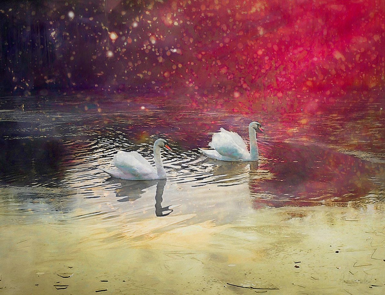 Frosted Lake, 2019 de Helen White