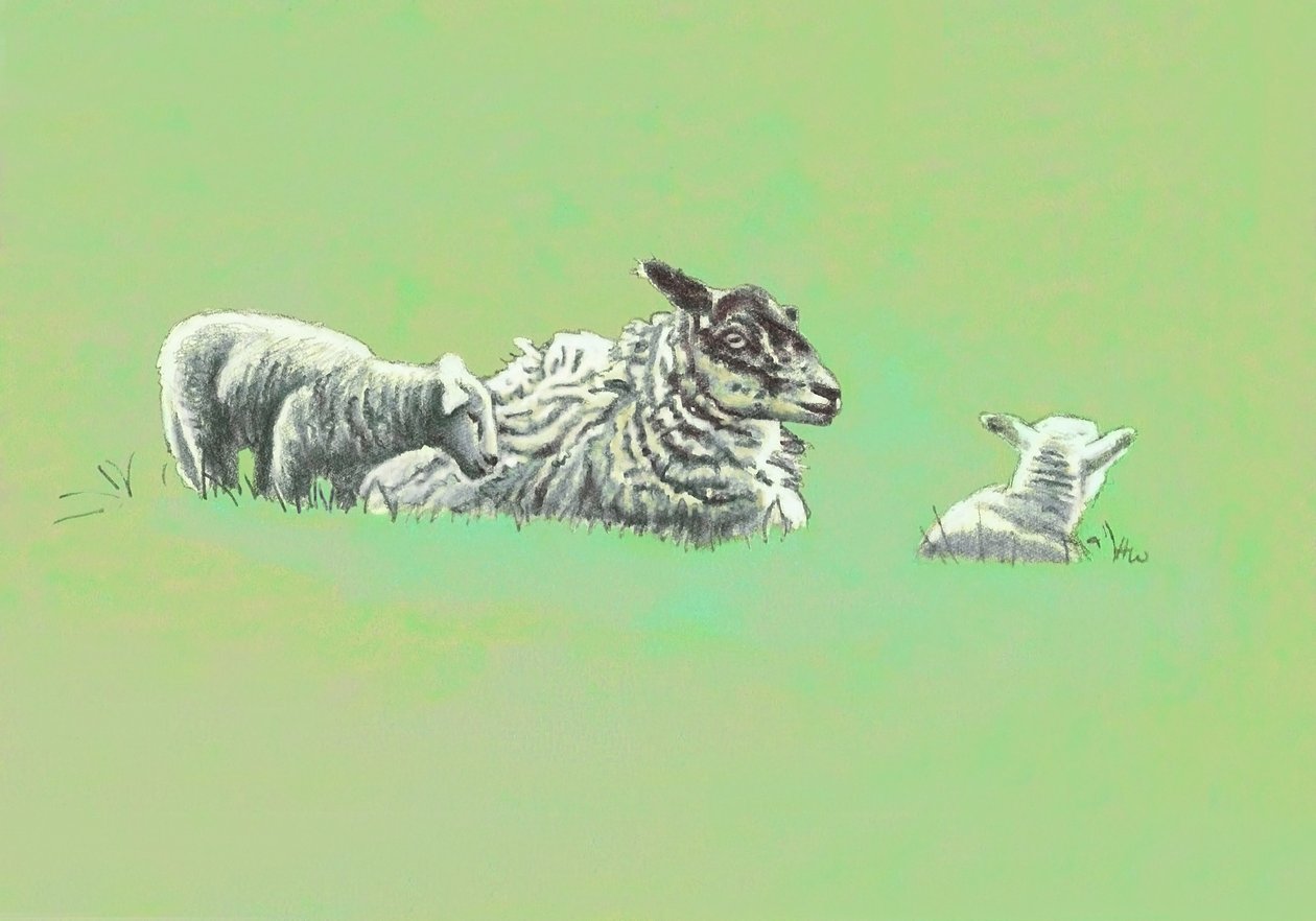 Gentle Spirits, VIII, 2022 de Helen White