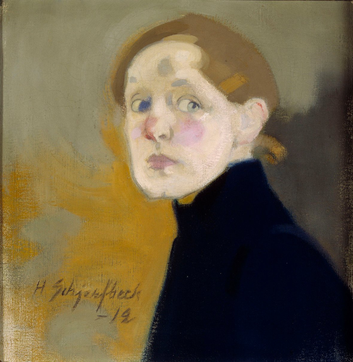Auto-retrato de Helene Schjerfbeck