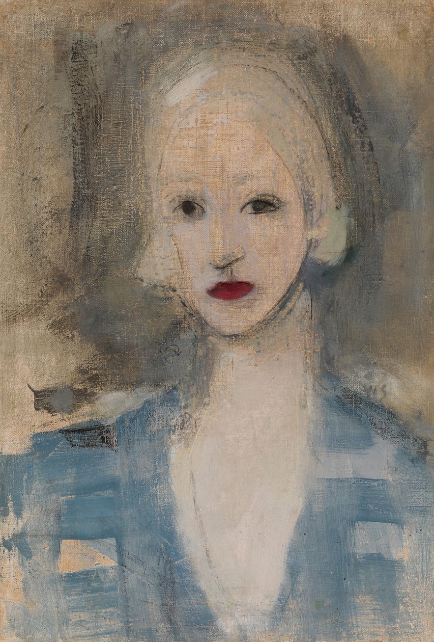Mulher loira de Helene Schjerfbeck