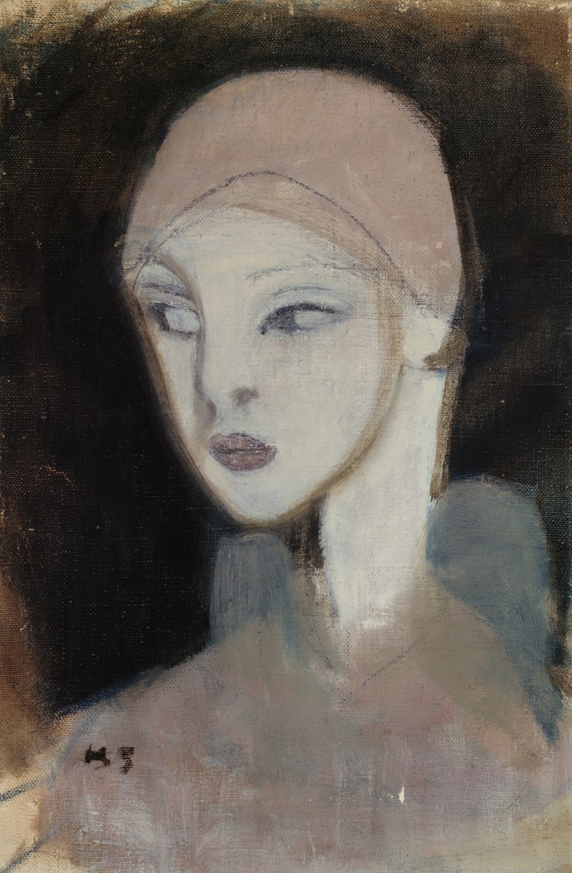 Garota das Ilhas, 1929. de Helene Schjerfbeck