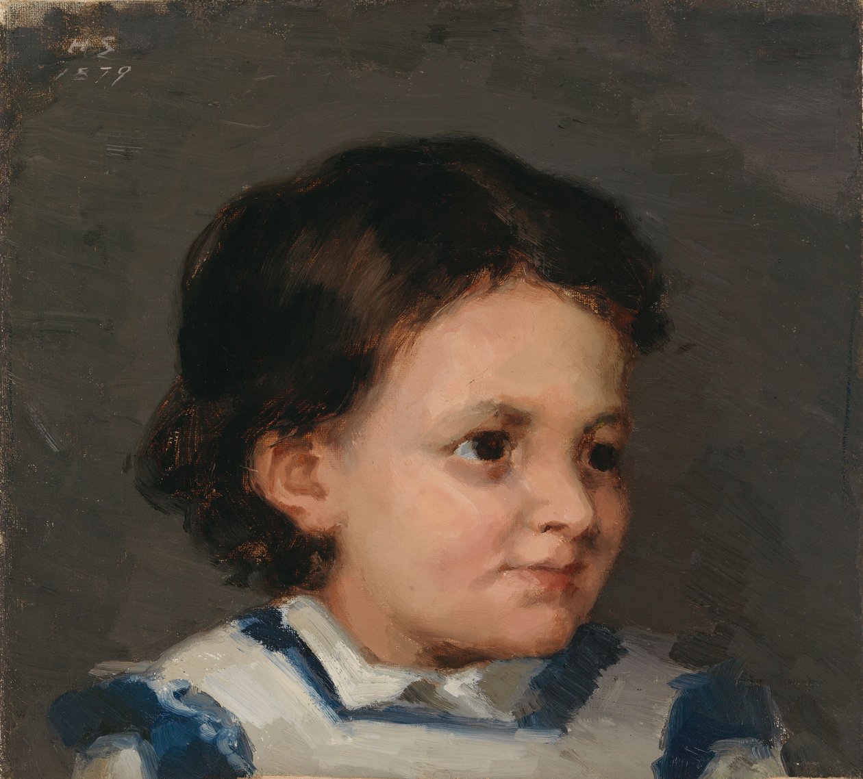 A pequena Liisa de Helene Schjerfbeck