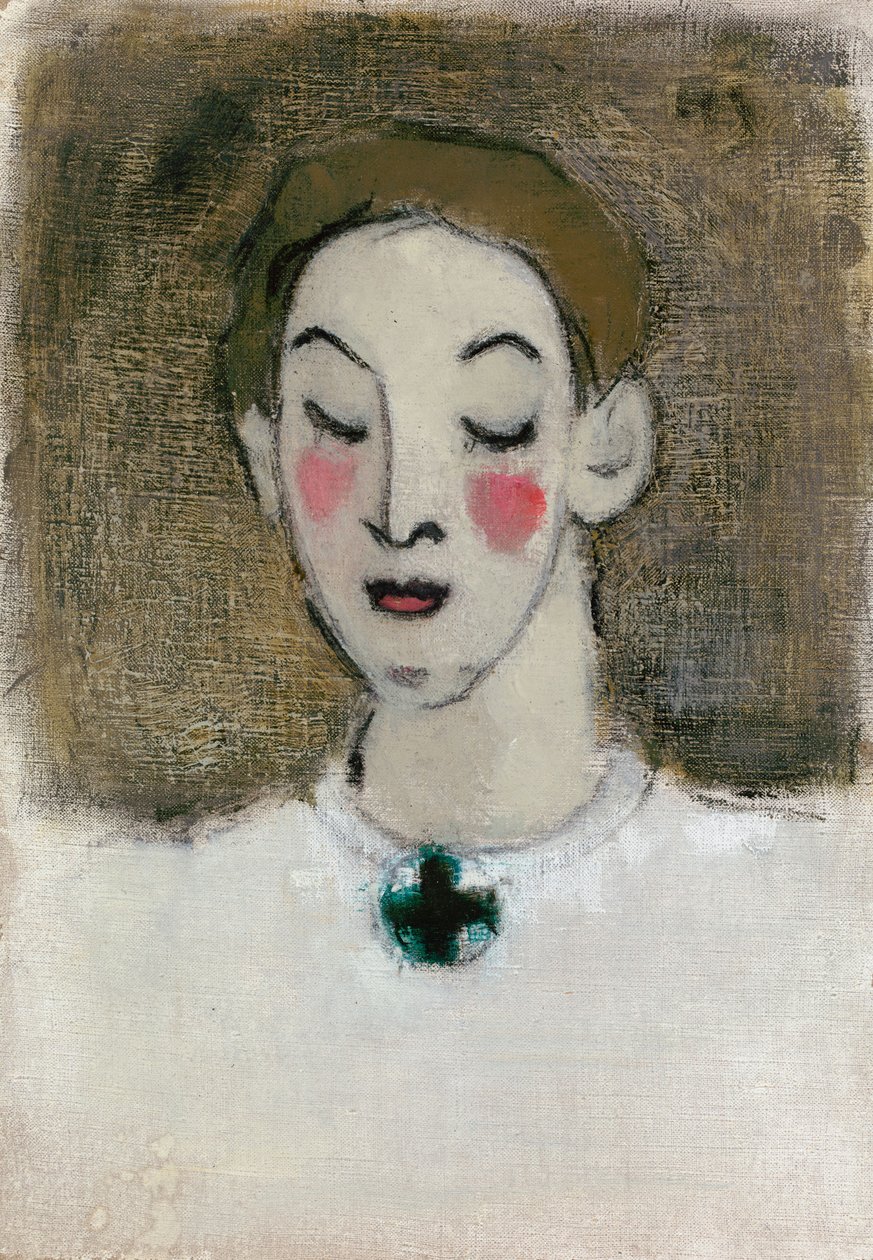 Enfermeira I (Kaija Lahtinen) de Helene Schjerfbeck