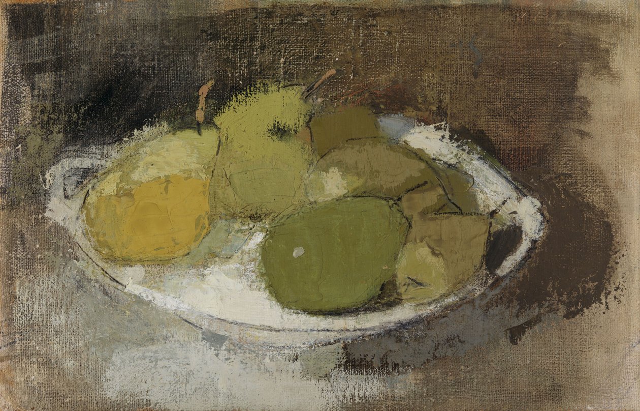 Natureza-morta em verde de Helene Schjerfbeck