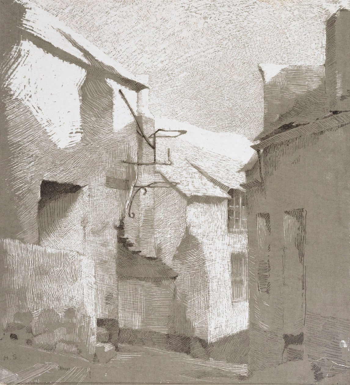 Rua, St. Ives de Helene Schjerfbeck