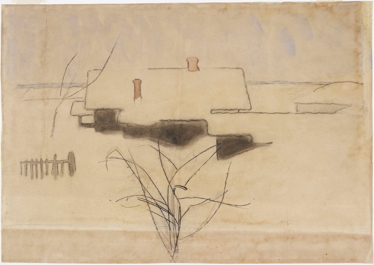 Paisagem de Tammisaari de Helene Schjerfbeck