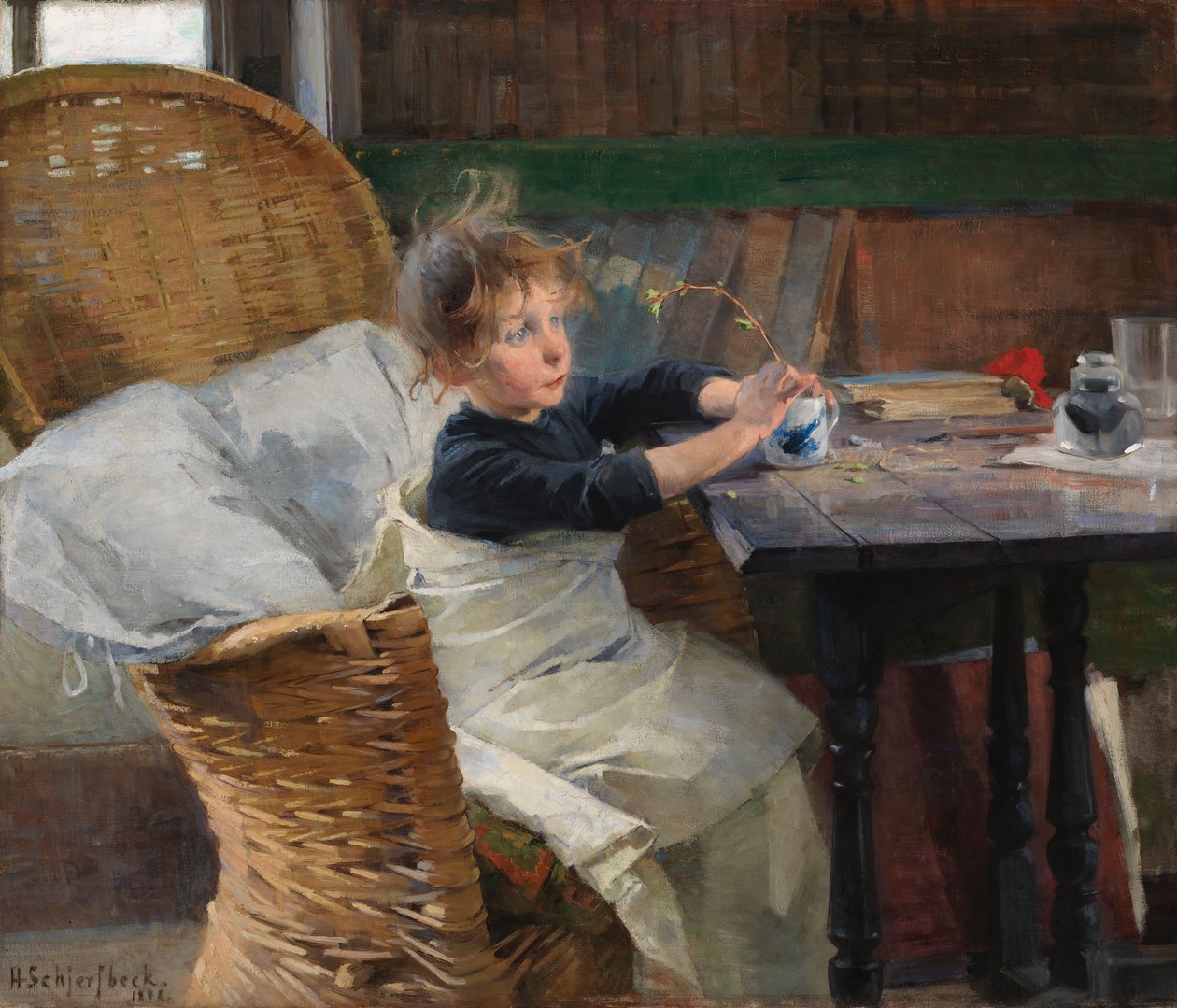 O Convalescente de Helene Schjerfbeck