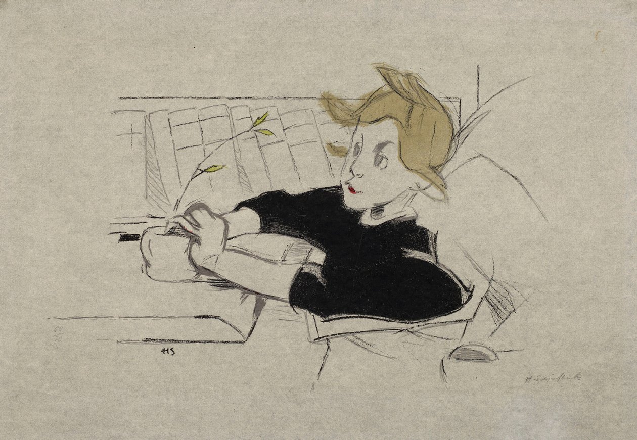 A convalescente de Helene Schjerfbeck