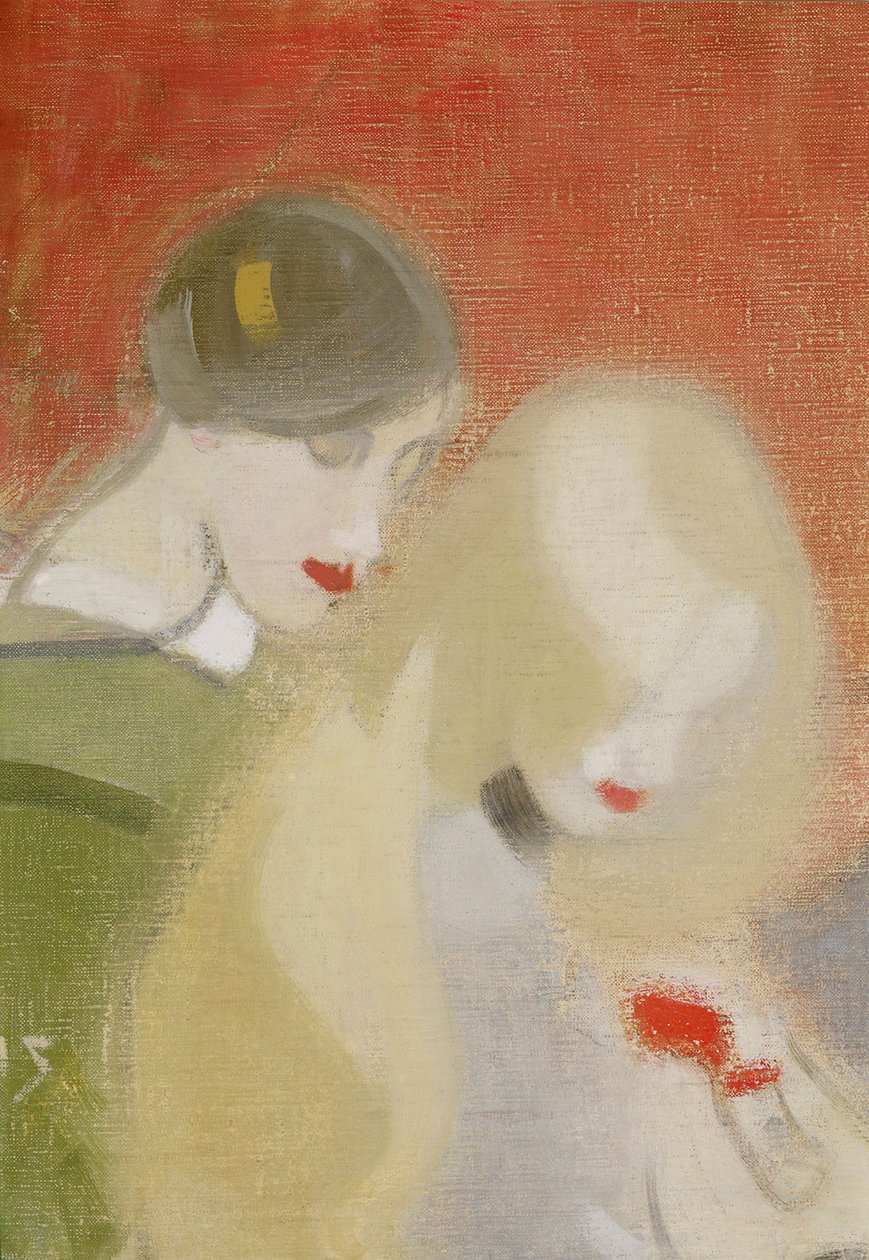 As joias da família, 1915-1916. de Helene Schjerfbeck