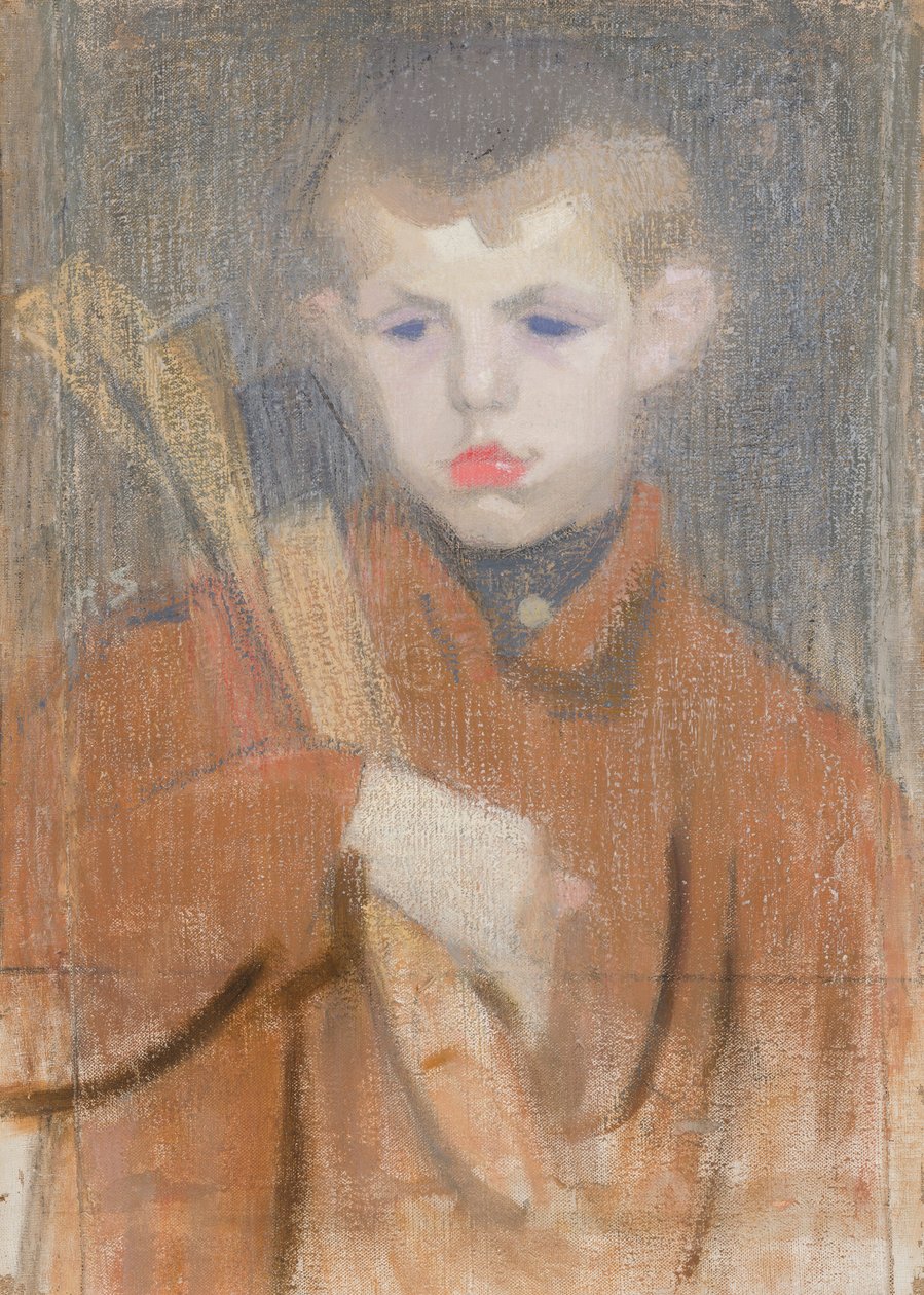 O lenhador I de Helene Schjerfbeck
