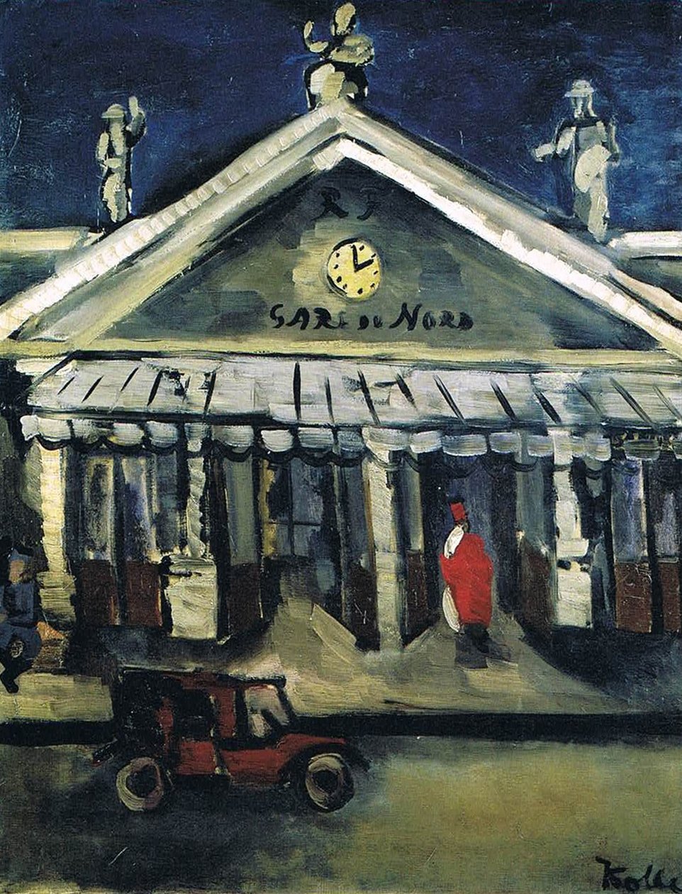 Entrada para a Gare du Nord de Helmut Kolle