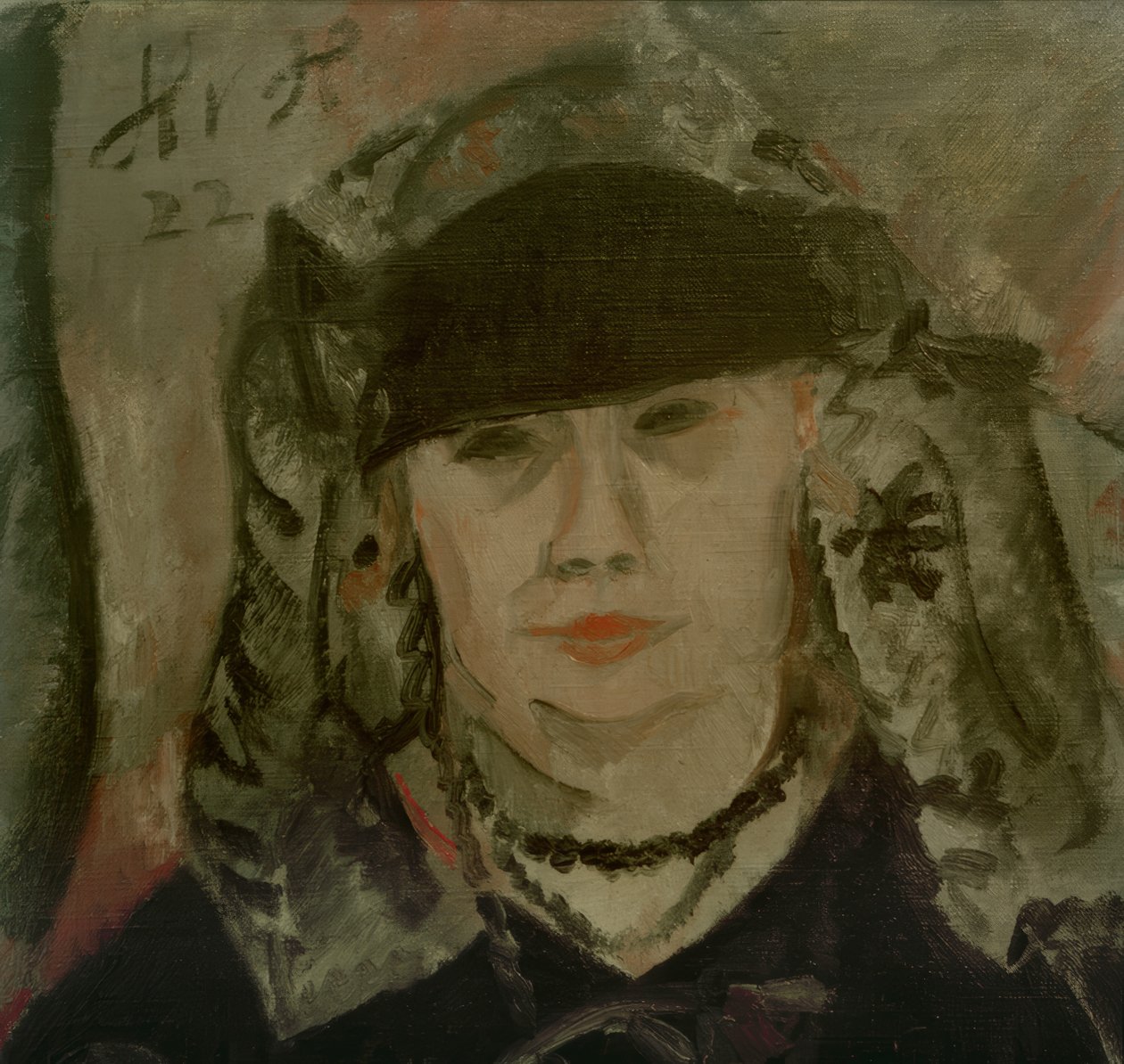 Portrait Madame Aås de Helmut Kolle