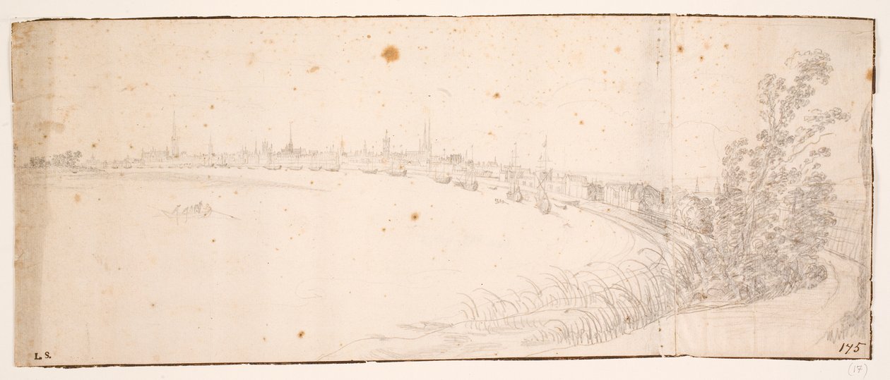 Vista para Bordeaux do nordeste de Hem