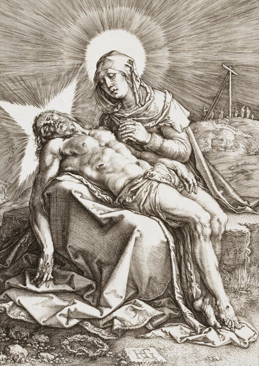 Pieta de Hendrik Goltzius