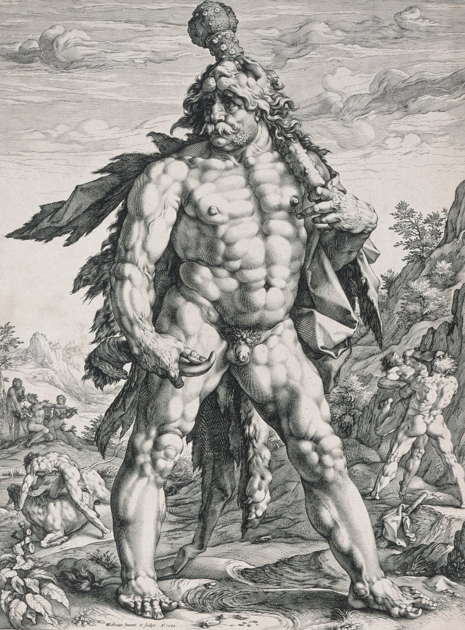O Grande Hércules de Hendrik Goltzius
