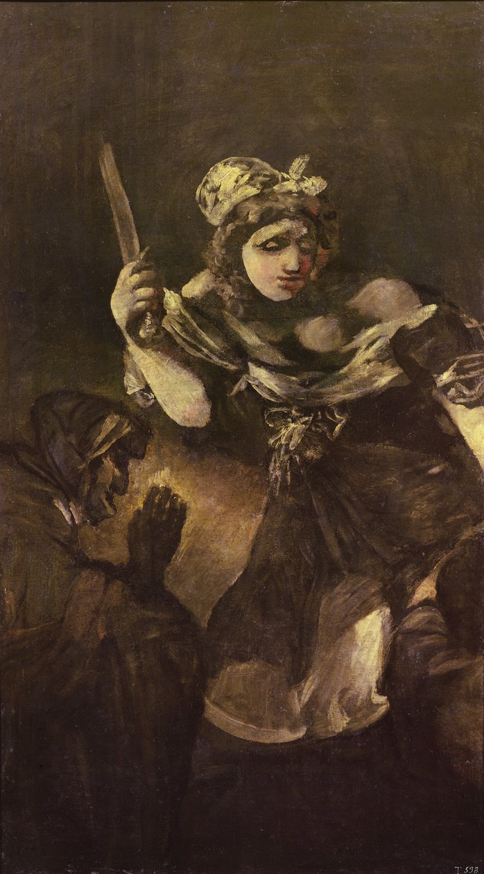 O jovem e a velha, 1614 de Hendrik Goltzius