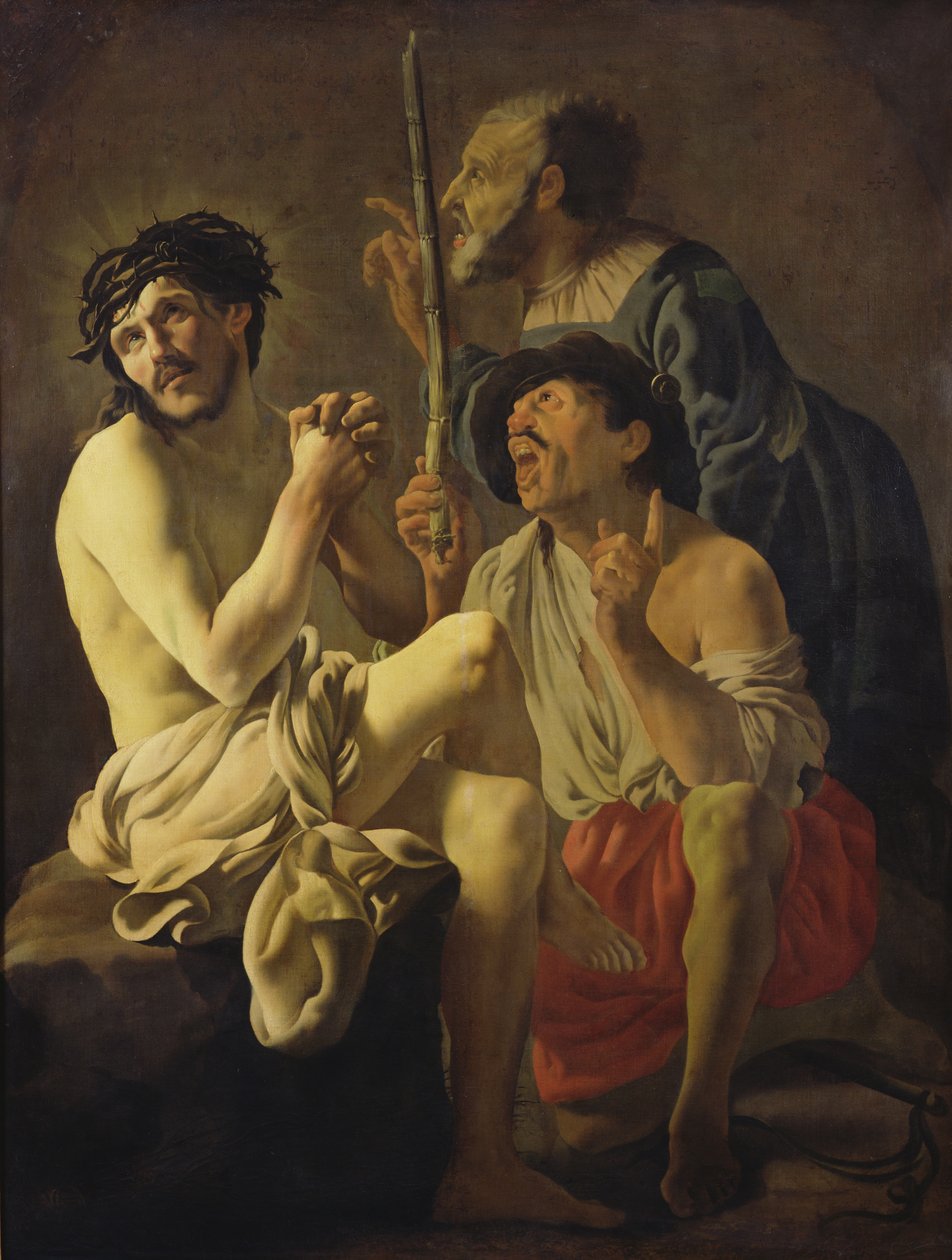 A zombaria de Cristo de Hendrick ter Brugghen