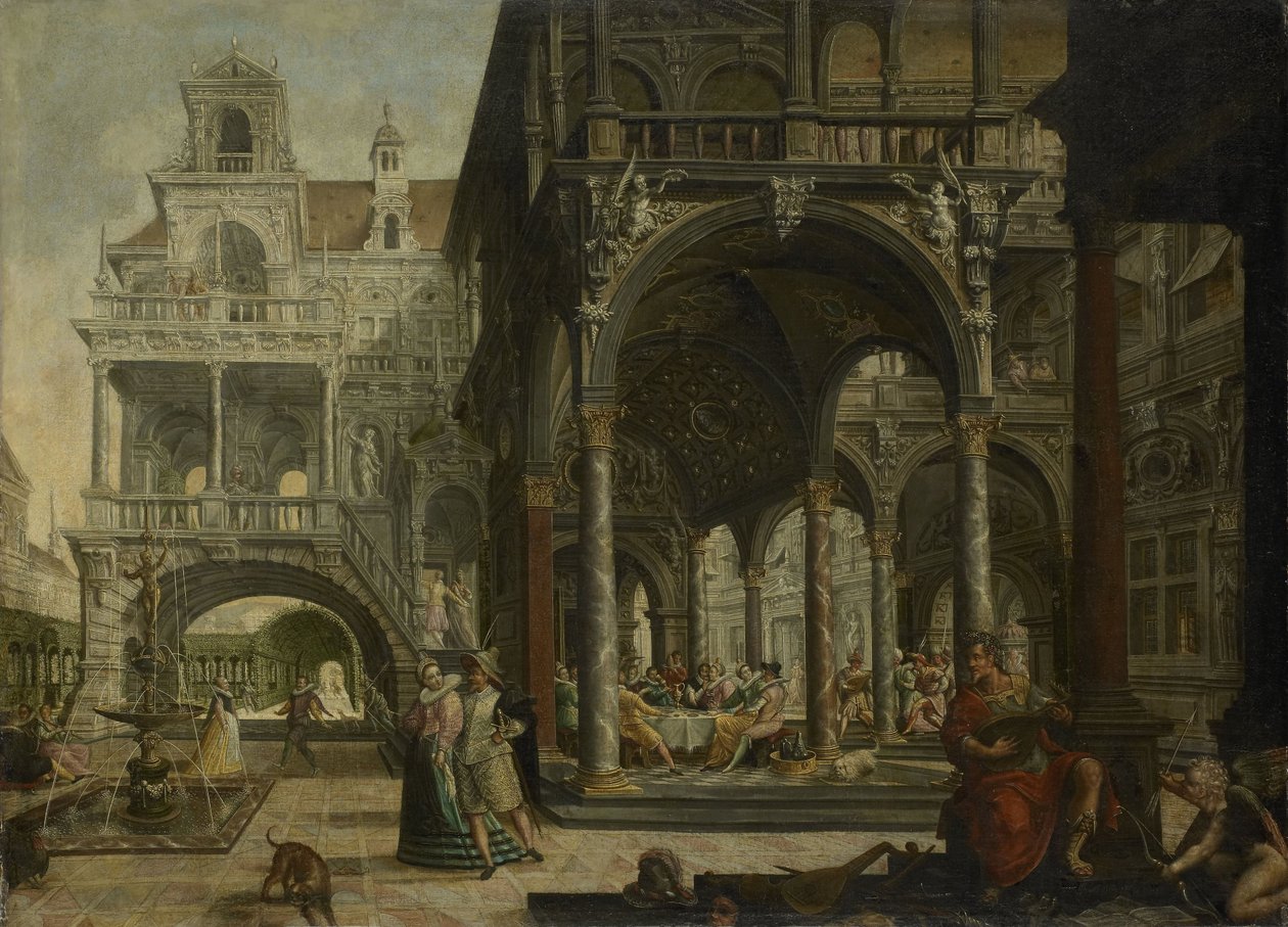 Palácio renascentista imaginário de Hendrick Aerts