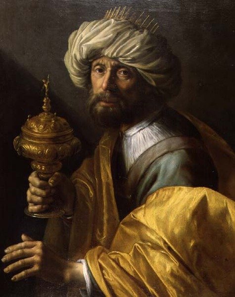 Retrato de um cavalheiro como Caspar de Hendrick Bloemaert