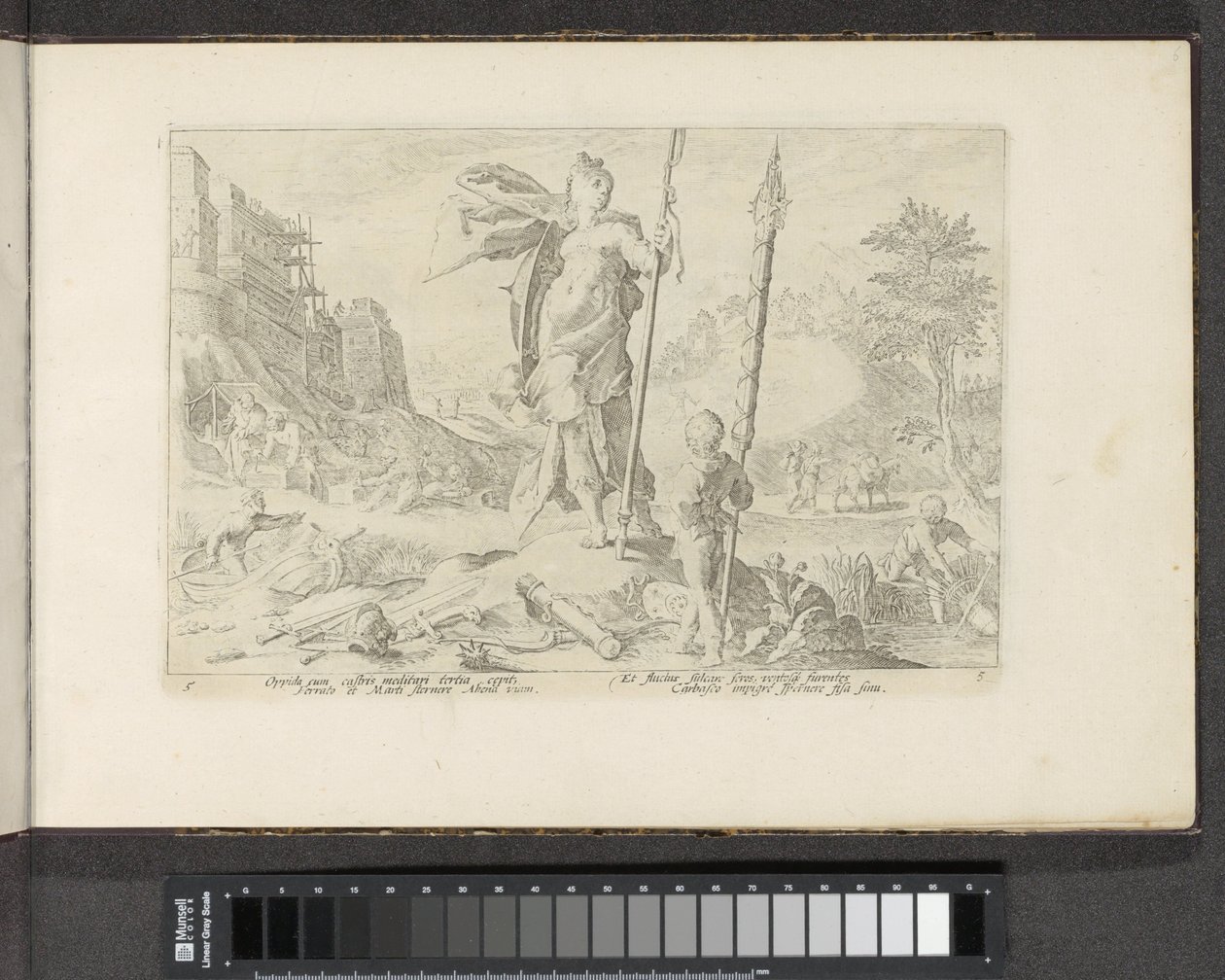 Idade do Bronze Metamorfoses de Ovídio (título da série) Recriações de P. Ovidius Naso (título da série) de Hendrick Goltzius (workshop of)