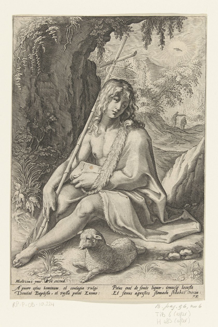 João Baptista de Hendrick Goltzius (workshop of)