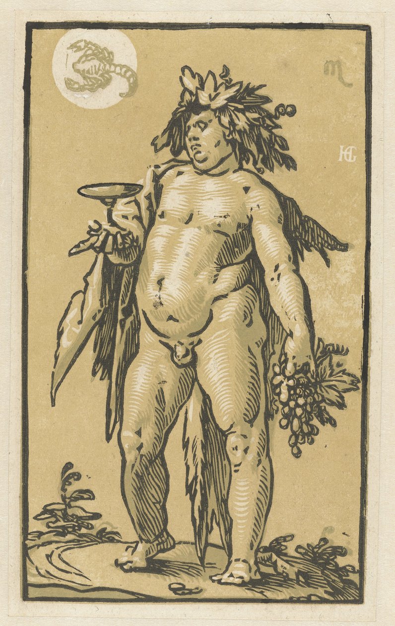 Bacchus de Hendrick Goltzius