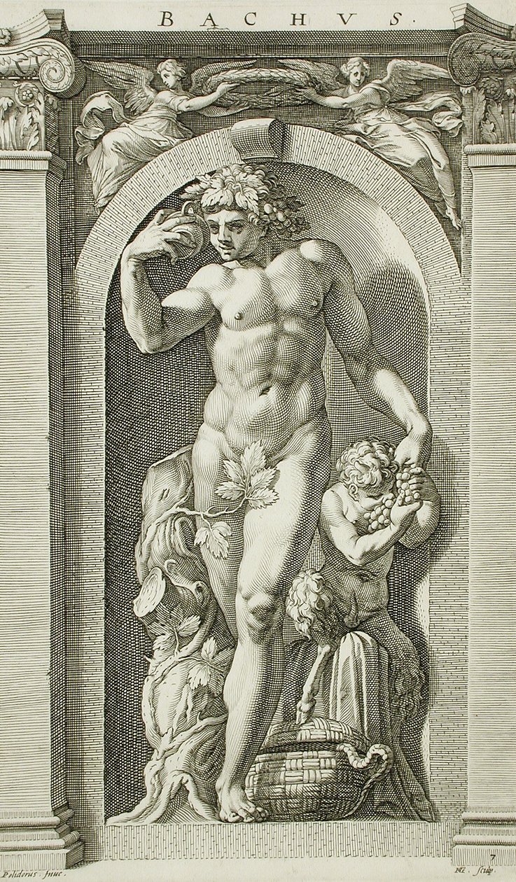 Baco de Hendrick Goltzius