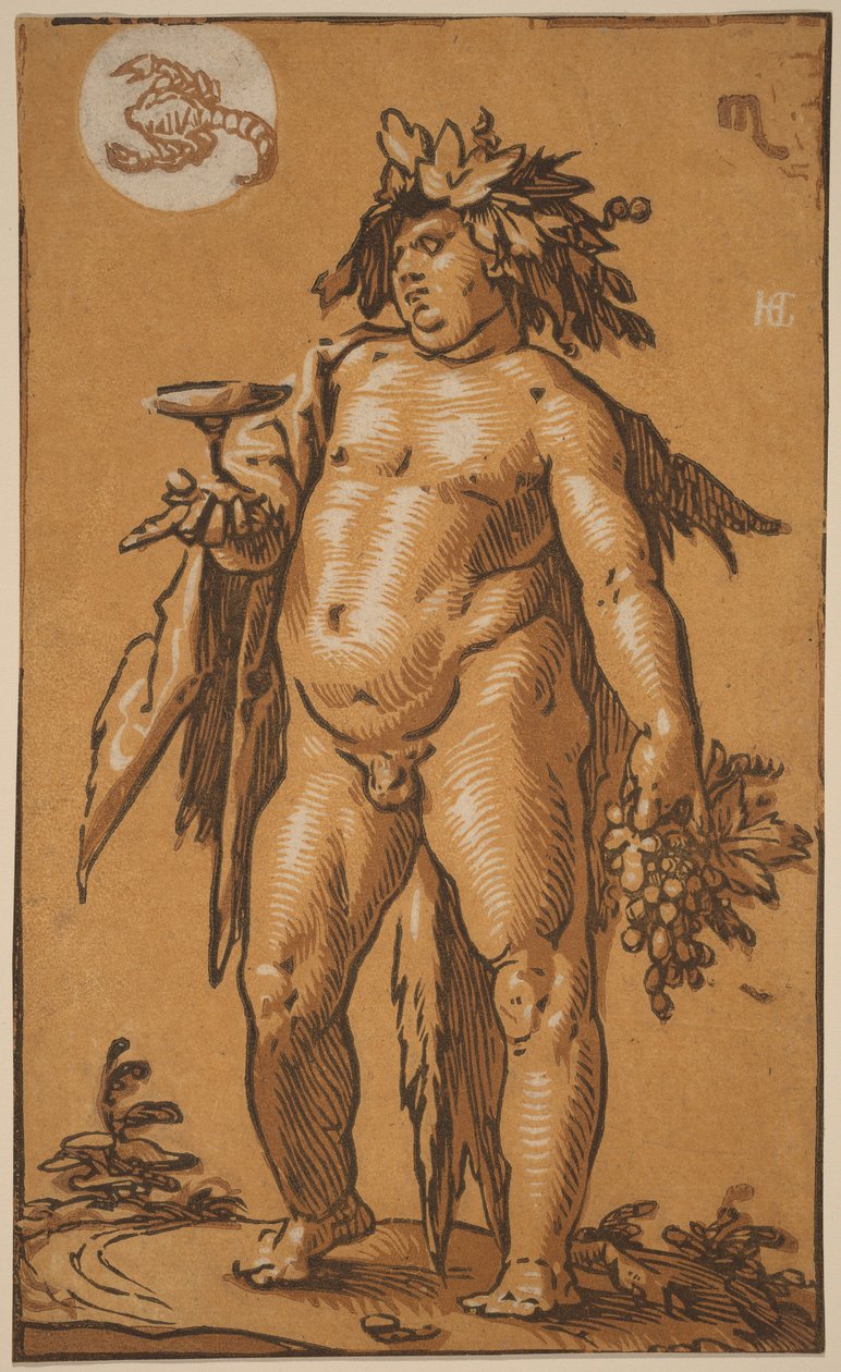 Bacchus de Hendrick Goltzius