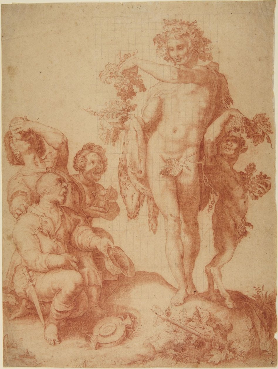 Bacchus de Hendrick Goltzius