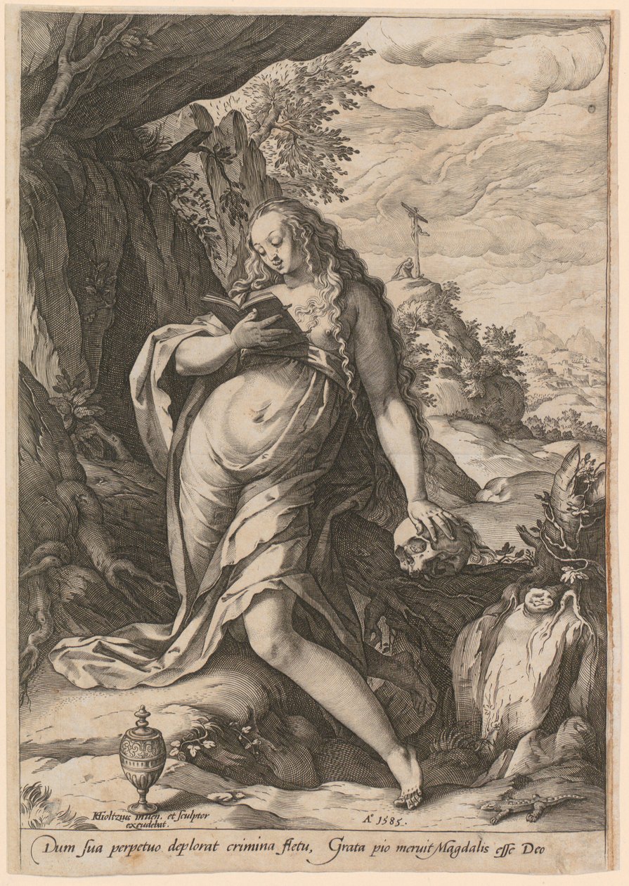 Madalena Penitente de Hendrick Goltzius